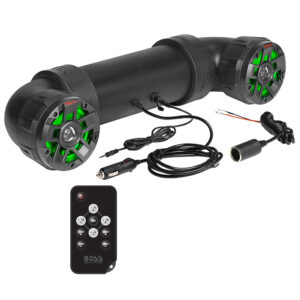 Boss Audio UTV4BRGB Amplified All-Terrain Sound System w/4" Marine Speakers & 1" Black Tweeters 6 101382XL