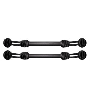 Snubber TWIST - Tar Black - Pair 6 102353XL