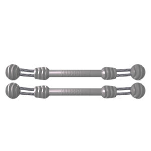 Snubber TWIST - Grey - Pair 6 102355XL