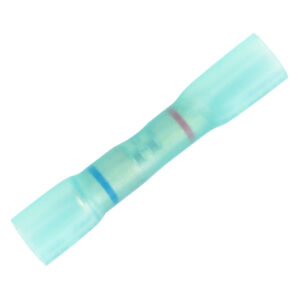 Pacer Step-Down Butt Splices w/Blue Heat Shrink - 22-18 AWG to 16-14 AWG - 500 Pack 6 103522XL