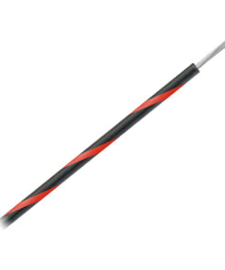 Pacer 16 AWG Gauge Striped Marine Wire 500' Spool - Black w/Red Stripe