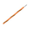 Pacer 14 AWG Gauge Striped Marine Wire 500' Spool - Orange w/Brown Stripe