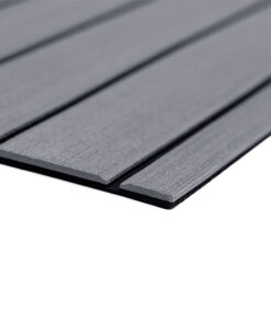 SeaDek 40" x 80" 6mm Teak Full Sheet - Brushed Texture - Storm Grey/Black (1016mm x 2032mm x 6mm)