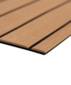 SeaDek 40" x 80" 6mm Teak Full Sheet - Brushed Texture - Mocha/Black (1016mm x 2032mm x 6mm)