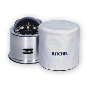 Ritchie GM-5-C 5" GlobeMaster Binnacle Mount Compass Cover - White 4 10550XL