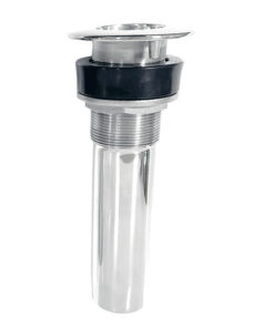 Tigress 9" 0-Degree Rod Holder - Screwless - Stainless Steel