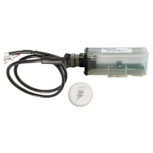 TALOS Remote Housing Lightning Detection System w/10' Cable - White Round Indicator w/Translucent Housing 6 106798XL