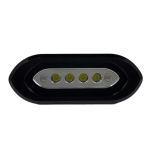 Shadow-Caster Flush Mount Spreader Light - Black Housing - White 6 107019XL