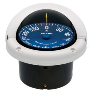 Ritchie SS-1002W SuperSport Compass - Flush Mount - White 6 12150XL