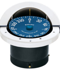 Ritchie SS-2000W SuperSport Compass - Flush Mount - White