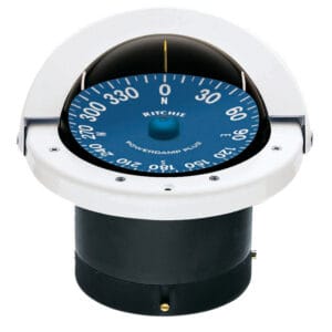 Ritchie SS-2000W SuperSport Compass - Flush Mount - White 6 12151XL