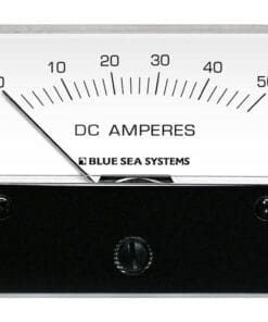 Blue Sea 8022 DC Analog Ammeter - 2-3/4 Face, 0-50 AMP DC