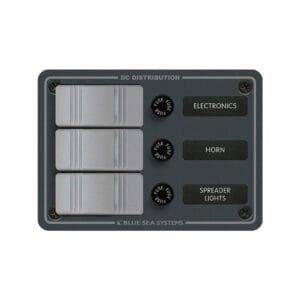 Blue Sea 8054 Slate Grey - 3 Position - Vertical 7 19045XL