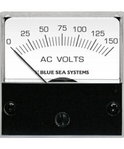 Blue Sea 8244 AC Analog Micro Voltmeter - 2" Face, 0-150 Volts AC