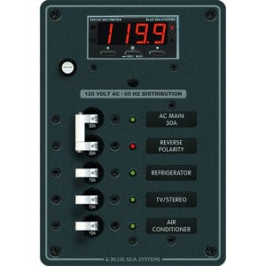 Blue Sea 8405 AC Main + 3 Positions 7 20829XL