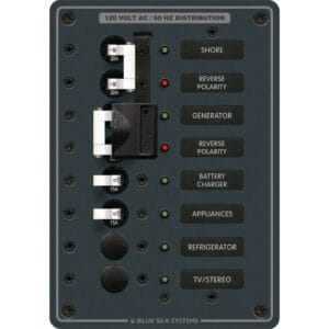 Blue Sea 8467 AC 2 Sources + 4 Positions 7 20846XL