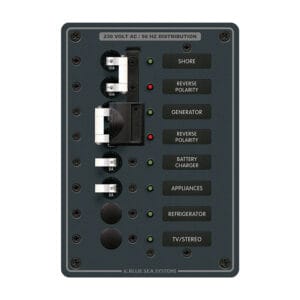 Blue Sea 8567 AC Toggle Source Selector (230V) - 2 Sources + 4 Positions 7 20889XL