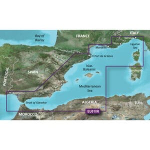 Garmin BlueChart® g3 Vision® HD - VEU010R - Spain, Mediterranean Coast - microSD™/SD™ 6 30737XL