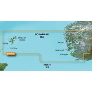 Garmin BlueChart® g3 Vision® HD - VEU051R - Lista - Sognefjorden - microSD™/SD™ 6 30755XL