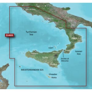 Garmin BlueChart® g3 Vision® HD - VEU460S - Sicily to Lido di Ostia - microSD™/SD™ 6 30772XL