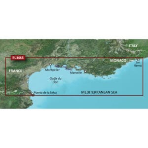Garmin BlueChart® g3 Vision® HD - VEU466S - Golfe Du Lion to San Remo - microSD™/SD™ 6 30778XL