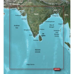 Garmin BlueChart® g3 Vision® HD - VAW003R - Indian Subcontinent - microSD™/SD™ 6 31021XL