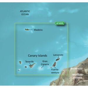 Garmin BlueChart® g3 Vision® HD - VAF450S - Madeira & Canary Islands - microSD™/SD™ 6 31039XL