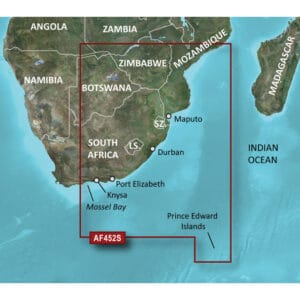 Garmin BlueChart® g3 Vision® HD - VAF452S - Knysna, SA to Beira, MZ - microSD™/SD™ 6 31041XL