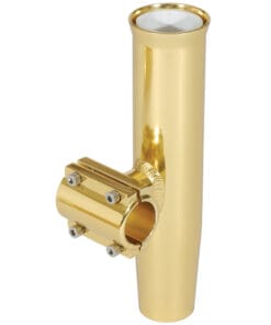 Lee's Clamp-On Rod Holder - Gold Aluminum - Horizontal Mount - Fits 1.315" O.D. Pipe