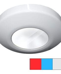 i2Systems Profile P1120 Tri-Light Surface Light - Red, Cool White & Blue - White Finish