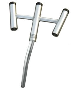Wahoo Triple Rod Holder - 30° Bent Butt