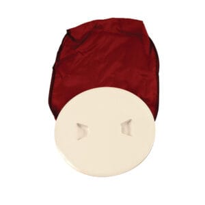 Beckson 5" Stow-Away Deck Plate - Beige w/12" Bag 6 46446XL