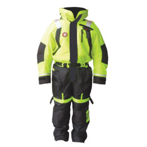 First Watch AS-1100 Flotation Suit - Hi-Vis Yellow - Medium 8 46500XL