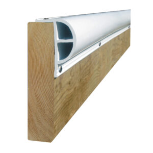 Dock Edge PRODOCK Heavy "P" Dock Profile - (3) 8' Sections - White 7 50125XL