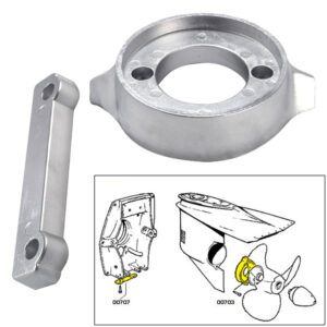 Tecnoseal Anode Kit w/Hardware - Volvo 280 - Aluminum 6 52063XL
