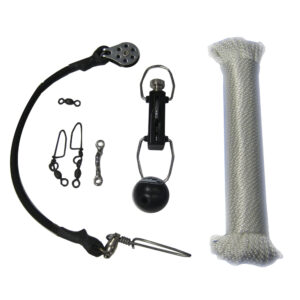 Rupp Center Rigging Kit w/Klickers - White Nylon 50' 6 53023XL