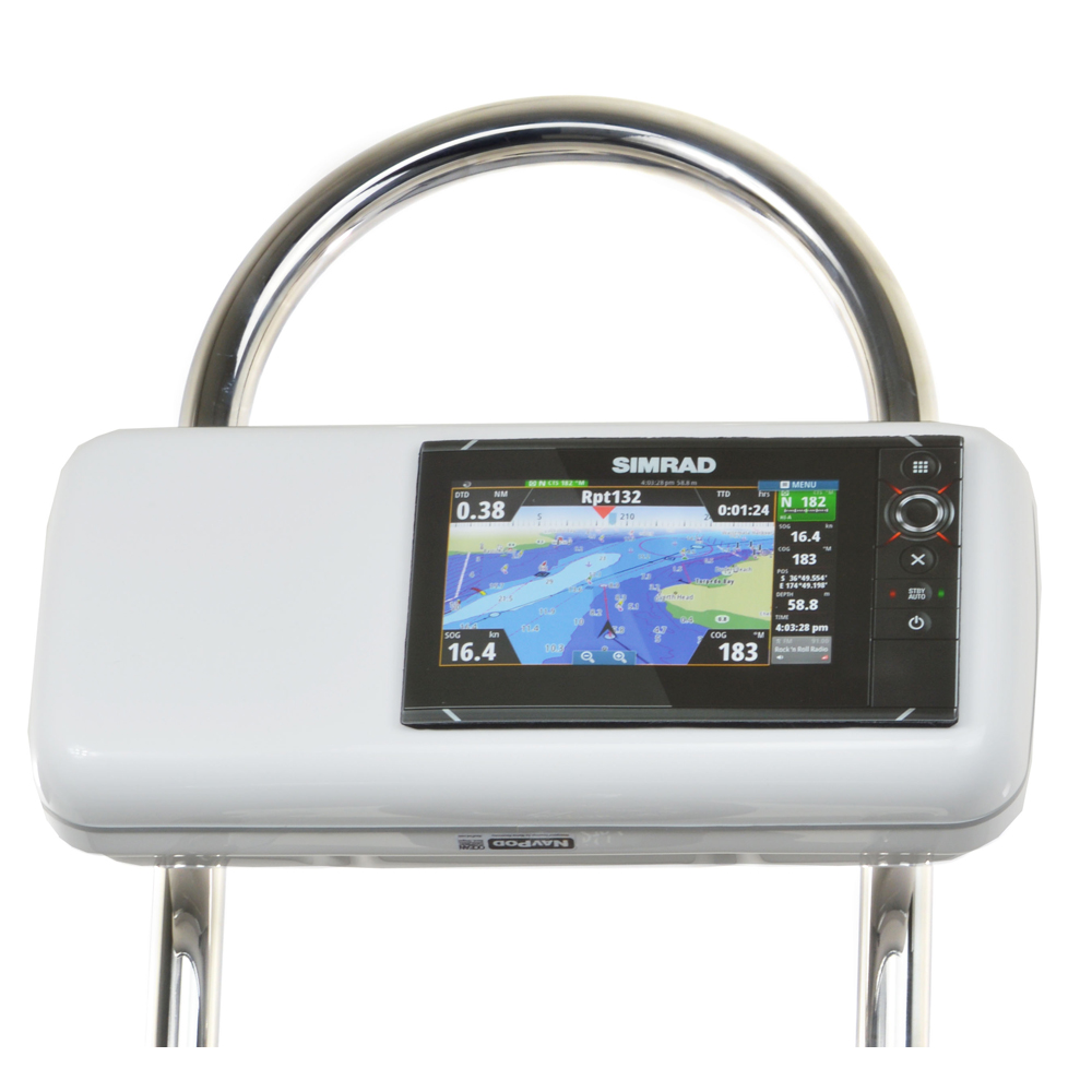 NavPod GP2506 SystemPod Pre-Cut f/Simrad NSS7 evo2 or B&G Zeus² 7 w/Space On The Left f/12" Wide Guard 6 53976XL