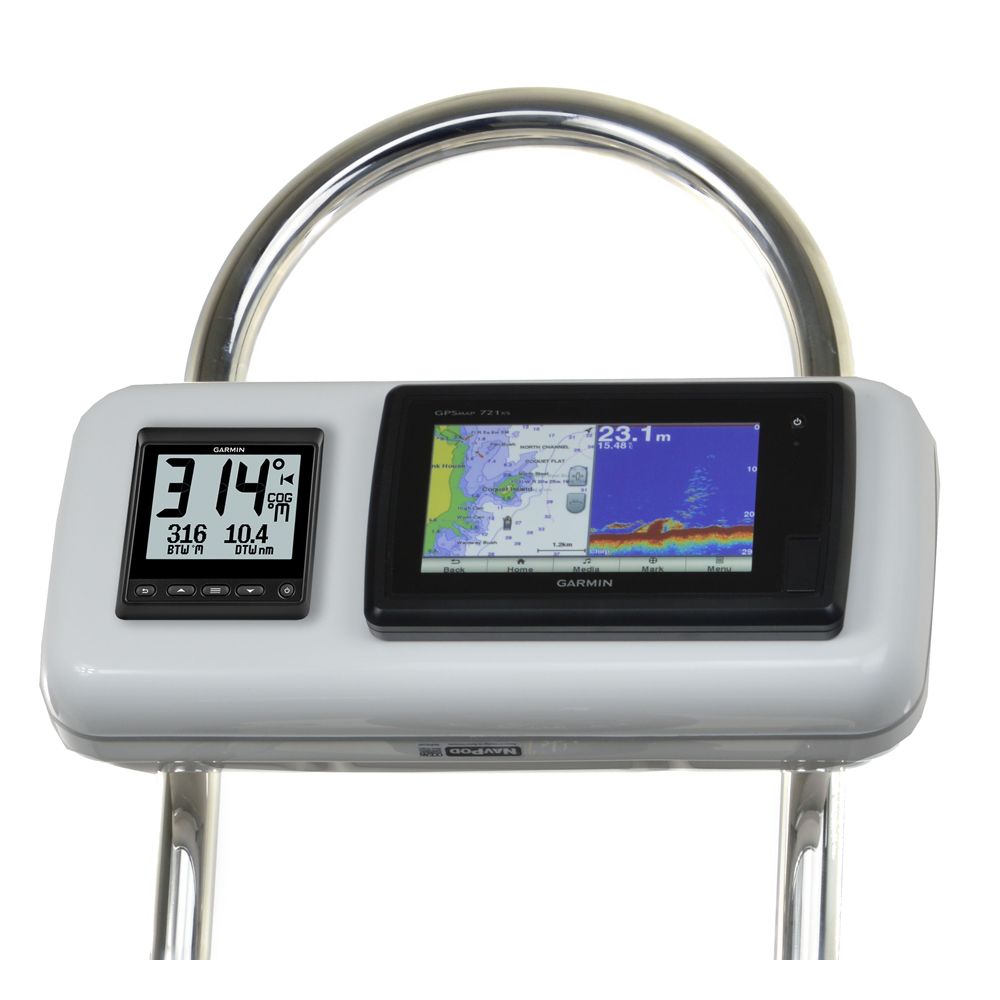 NavPod GP2511 SystemPod Pre-Cut f/Garmin 7xx and 7x Series & 1 Instrument f/12" Wide Guard 6 53978XL