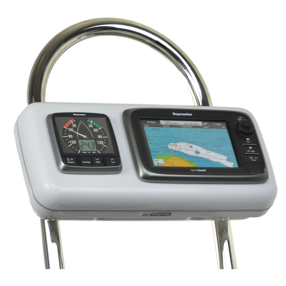 NavPod GP2512 SystemPod Pre-Cut f/Raymarine e7/e7D & 1 Instrument f/12" Wide Guard 6 53979XL