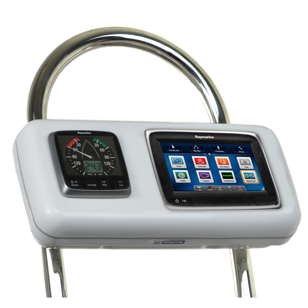 NavPod GP2513 SystemPod Pre-Cut f/Raymarine a75/a77/a78 & 1 Instrument f/12" Wide Guard 6 53988XL