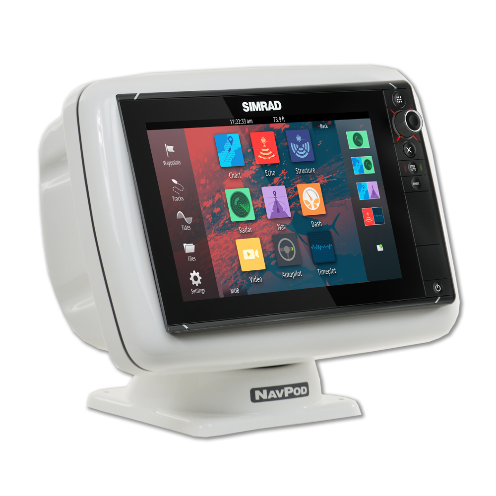 NavPod PP5202 PowerPod Pre-Cut f/Simrad NSS12 evo2 or B&G Zeus² 12 6 54022XL