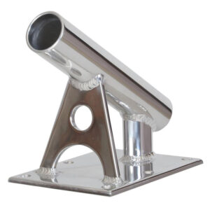 Lee's MX Pro Series Fixed Angle Center Rigger Holder - 30° - 1.5" ID - Bright Silver 6 54866XL