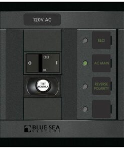 Blue Sea 1502 ELCI Main 30A Double Pole Panel