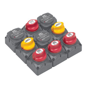 BEP Battery Distribution Cluster f/Triple Outboard Engine w/Four Battery Banks 7 58662XL