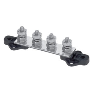 BEP Pro Installer Bus Bar - 4 Way - 150A - 1/4" Studs 7 58714XL