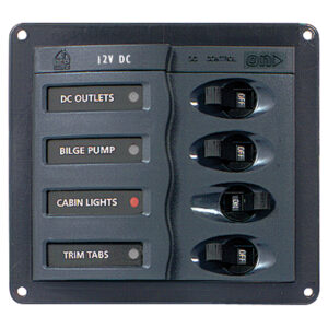 BEP Circuit Breaker Panel - 4-Way 7 58806XL
