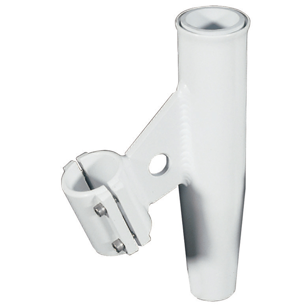 Lee's Clamp-On Rod Holder - White Aluminum - Vertical Mount Fits 1.315" O.D. Pipe 6 59868XL