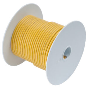Ancor Yellow 18 AWG Tinned Copper Wire - 1,000' 7 60344XL