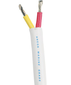 Ancor Safety Duplex Cable - 14/2 AWG - Red/Yellow - Round - 250'