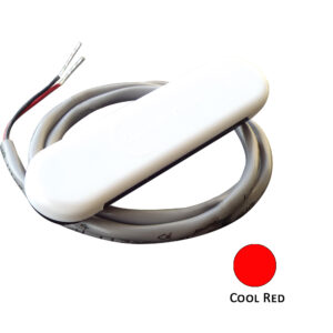 Shadow-Caster Courtesy Light w/2' Lead Wire - White ABS Cover - Cool Red - 4-Pack 6 62542XL